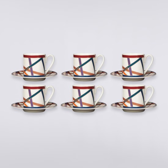 Missoni Nastri Multicolor Set 6 Tazas Café