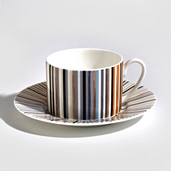 Juego de 6 tazas de té Missoni Stripes Jenkins 148