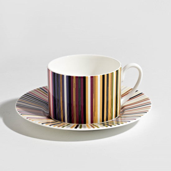 Juego de 6 tazas de té Missoni Stripes Jenkins 156