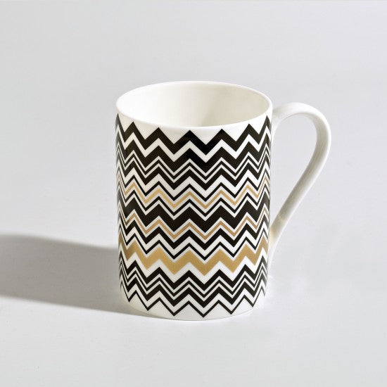 Taza Missoni Zig Zag Dorada 370cc