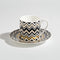Juego de 6 tazas de café Missoni Zig Zag Gold