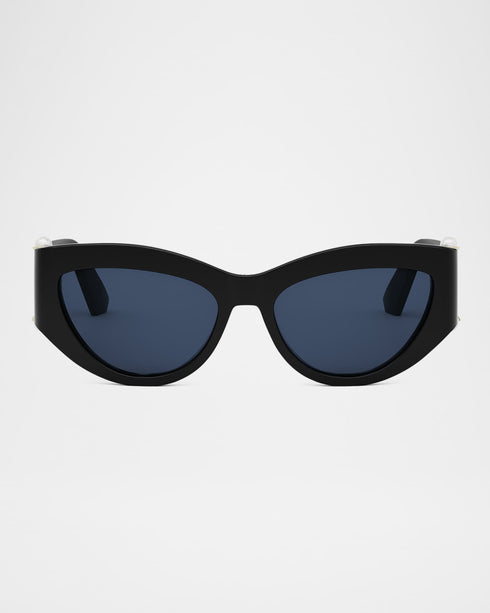 DIORDior Tribales B1I Sunglasses – 55 mm Black Butterfly Frame, Pearl & Gold HingeEYEWEAREcecile