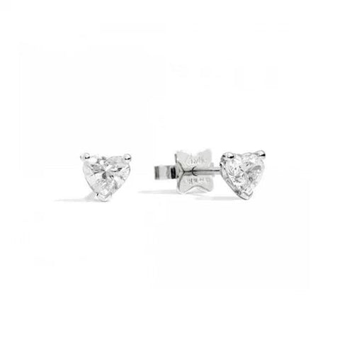 RECARLORecarlo E67PX001/036 18K White Gold Heart - Shaped Diamond EarringsJEWELRYEcecile