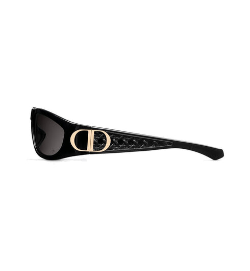 DIORDior VeryDior S3F Rectangular Sunglasses – 61 mm Black Acetate Gold CD HingeEYEWEAREcecile