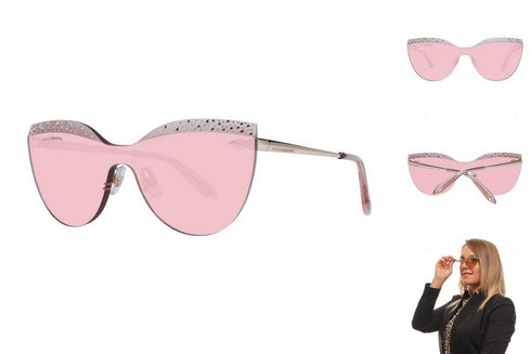 Atelier Swarovski SK0160-P 28Z00 Damensonnenbrille - Gestell in Roségold, Gläser mit rosa Verlauf