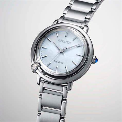 CITIZENCitizen L EM1090 - 60D Women's Eco - Drive Watch - 31mm Mother of Pearl Dial, Stainless Steel BraceletWATCHESEcecile