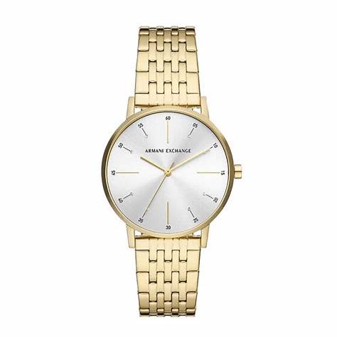 Armani Exchange AX5579 Women's Gold-Tone Stainless Steel Watch