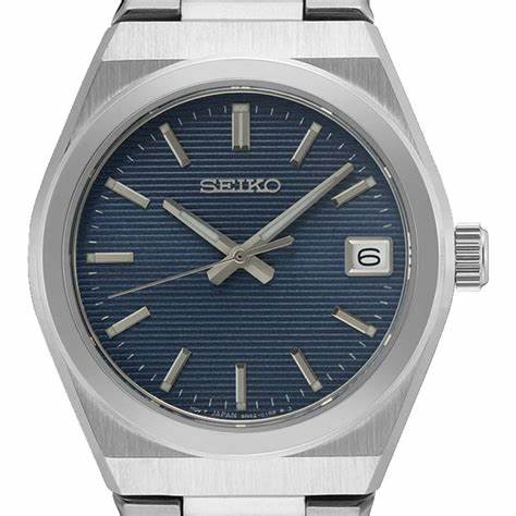 SEIKOSeiko SUR575P1 Women's Quartz Watch, Blue Dial, Stainless Steel BraceletWATCHESEcecile