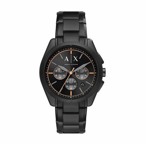 Armani Exchange AX2852 Men's Giacomo Chronograph Black Stainless Steel Watch