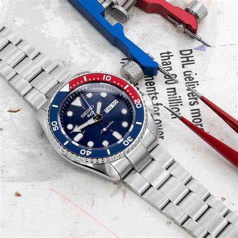 SEIKOSeiko 5 Sports SRPD53K1 Men's Automatic Watch, Blue Dial, Stainless Steel BraceletWATCHESEcecile