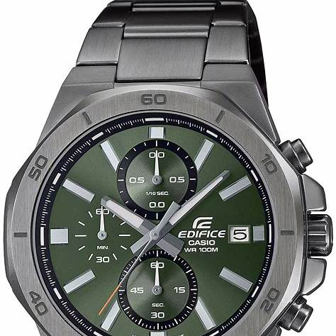 CASIO EDIFICECasio Edifice EFV - 640D - 3AVUEF Men's Analog Chronograph Watch with Date DisplayWATCHESEcecile