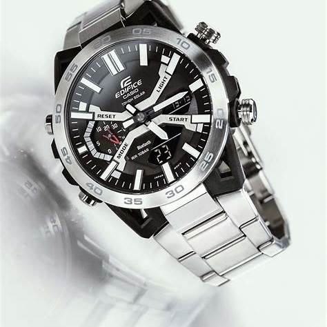 CASIO EDIFICECasio Edifice ECB - 2000D - 1AEF Men's Solar - Powered Bluetooth Chronograph WatchWATCHESEcecile