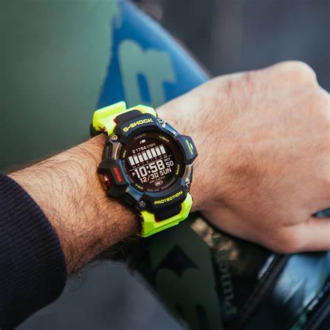 Casio G-SHOCK GBD-H2000-1A9ER Herren-Fitnessuhr - schwarz/gelb