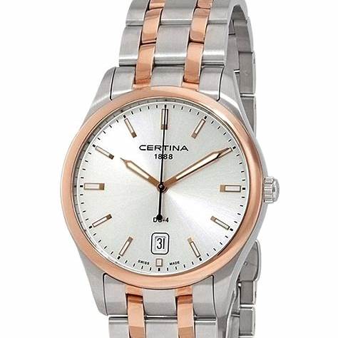 CERTINACertina DS - 4 C022.410.22.031.00 Men's Quartz Watch, Silver Dial, Two - Tone BraceletWATCHESEcecile