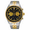 SEIKOSeiko SSB430P1 Men's Chronograph Watch, Black Dial, Two - Tone Stainless Steel BraceletWATCHESEcecile