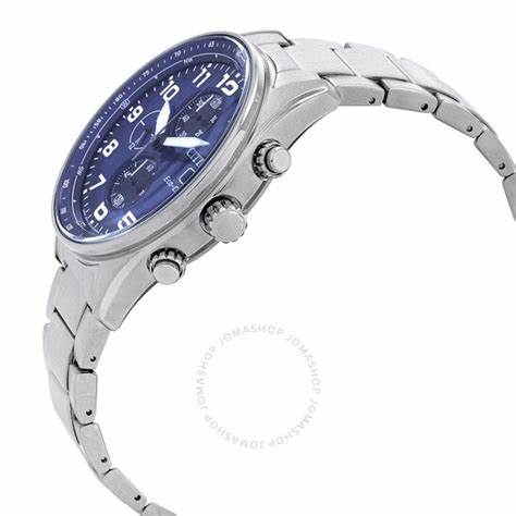 Citizen CA0770-72L Reloj cronógrafo Eco-Drive para hombre, esfera azul, brazalete de acero inoxidable