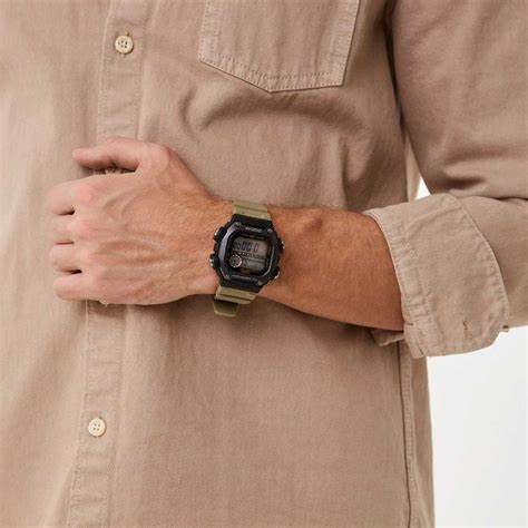 CASIO & VINTAGECasio DW - 291HX - 5AVDF Men's Digital Watch - Olive Green Resin Band, 200M Water ResistanceWATCHESEcecile