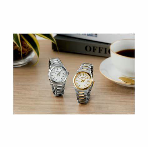 SEIKOSeiko SUR573P1 Women's Quartz Watch, White Dial, Stainless Steel BraceletWATCHESEcecile