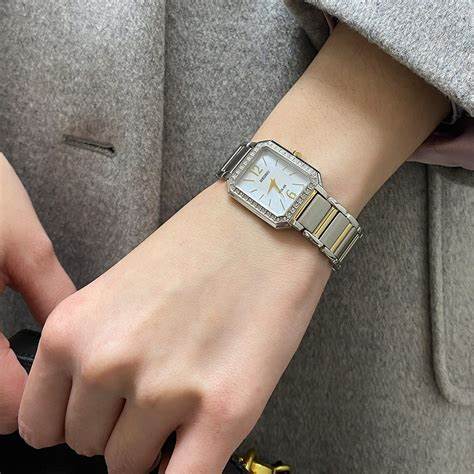 SEIKOSeiko SUP466P1 Women's Solar Watch, Mother of Pearl Dial, Two - Tone Stainless Steel BraceletWATCHESEcecile