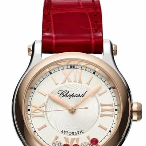 CHOPARDChopard Happy Sport 30mm Automatic Women's Watch, Silver Dial, Rose Gold BezelWATCHESEcecile