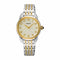 SEIKOSeiko SUR562P1 Women's Quartz Watch, Gold Dial, Two - Tone Stainless Steel BraceletWATCHESEcecile