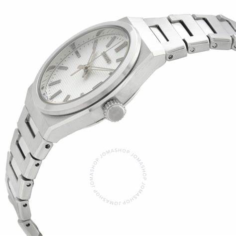 SEIKOSeiko SUR573P1 Women's Quartz Watch, White Dial, Stainless Steel BraceletWATCHESEcecile