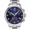 Tissot Chrono XL Classic T116.617.11.047.01 Reloj de cuarzo para hombre, esfera azul, brazalete de acero inoxidable