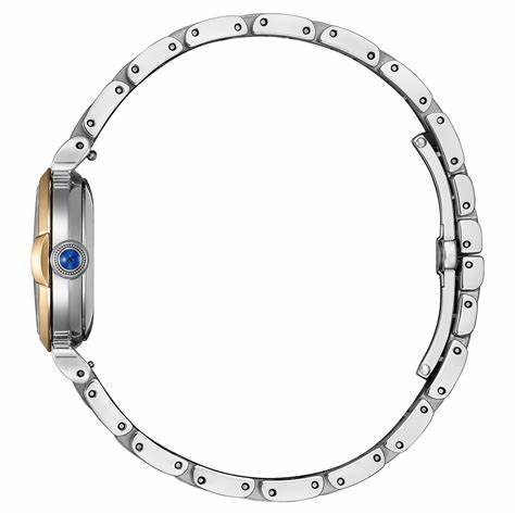 Reloj Citizen L Mae EM1136-87D Eco-Drive para mujer - 26 mm Esfera nacarada, brazalete bicolor de acero inoxidable