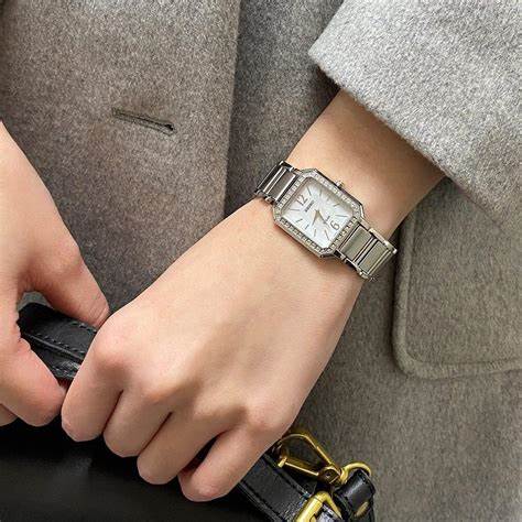 SEIKOSeiko SUP465P1 Women's Solar Watch, Mother of Pearl Dial, Stainless Steel BraceletWATCHESEcecile