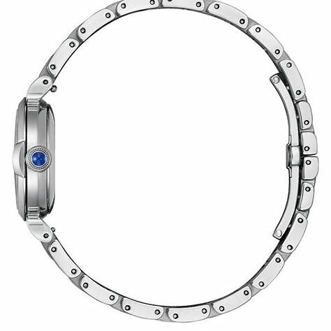 Reloj Citizen L EM1130-83X Eco-Drive para mujer - 26mm esfera verde, brazalete acero