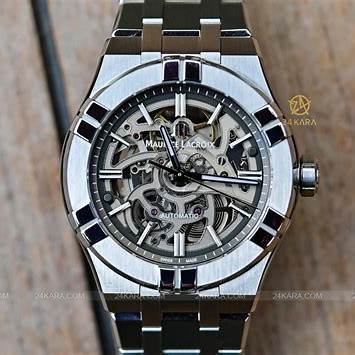 MAURICE LACROIXMaurice Lacroix AI6007 - SS002 - 030 - 1 Men's Aikon Automatic Skeleton 39mm Watch, Skeleton Dial, Stainless Steel BraceletWATCHESEcecile