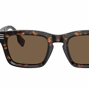 Burberry BE4403 3002/73 Occhiali da sole da uomo - Montatura avana scuro, lenti marrone scuro