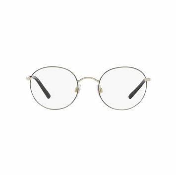 DOLCE & GABBANADolce & Gabbana DG 1290 1305 50 Men's Eyeglasses - Matte Black and Pale Gold Metal FrameEYEWEAREcecile