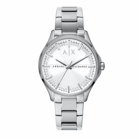 Armani Exchange AX5256 Women's Silver-Tone Stainless Steel Watch