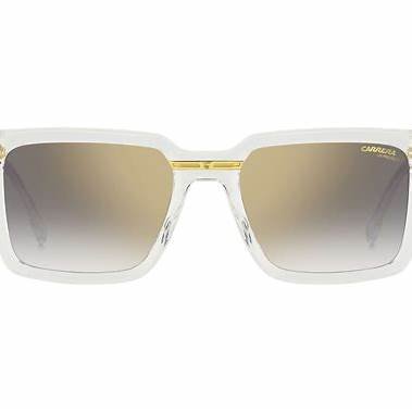 CARRERACarrera Victory C 02/S 900/FQ Unisex Sunglasses - Crystal Frame, Grey Gradient Gold Mirror LensesEYEWEAREcecile