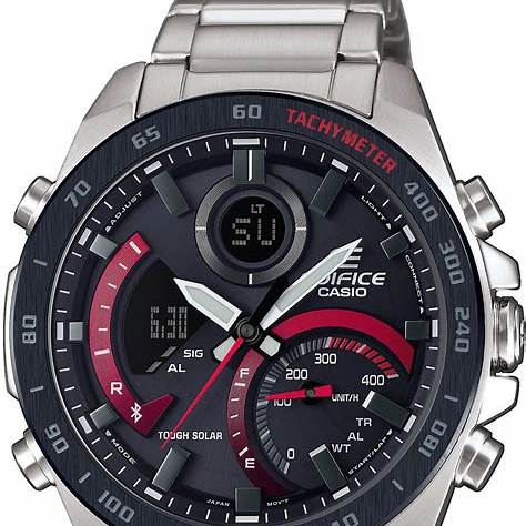 CASIO EDIFICECasio Edifice ECB - 900DB - 1AER Men's Solar - Powered Bluetooth Chronograph WatchWATCHESEcecile