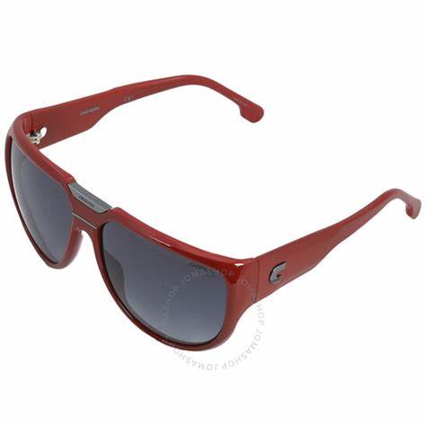 CARRERACarrera FLAGLAB 13 C9A/9O Unisex Sunglasses - Red Frame, Grey Shaded LensesEYEWEAREcecile