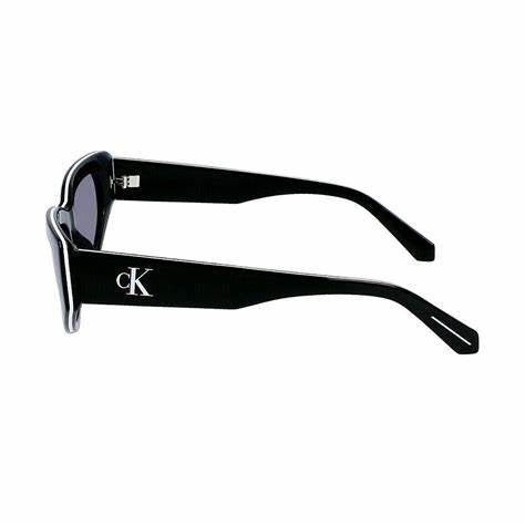 Calvin Klein Jeans CKJ23603S Women's Cat Eye Sunglasses - Black Frame, Grey Lenses
