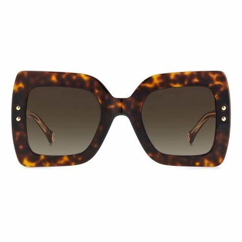 Carolina Herrera HER 0082/S 086-HA 51 Gafas de sol de mujer - montura Habana, cristales degradados marrones