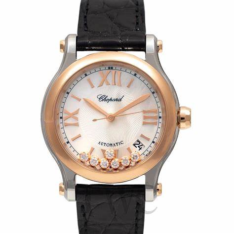 CHOPARDChopard Happy Sport 36mm Automatic Women's Watch, MOP Dial, Rose Gold BezelWATCHESEcecile