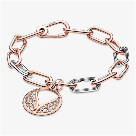 PANDORAPandora 789672C01 ME Burning Wings Medallion Charm - 14k Rose Gold - PlatedBIJOUXEcecile