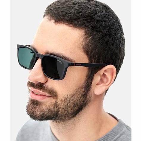 CARRERACarrera CA 8045/CS 003 - UC A 53 Men's Sunglasses - Matte Black Frame, Green Polarized LensesEYEWEAREcecile