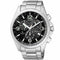 Citizen CB5920-86E Cronógrafo Radiocontrolado Eco-Drive para Hombre, Esfera Negra, Brazalete de Acero Inoxidable
