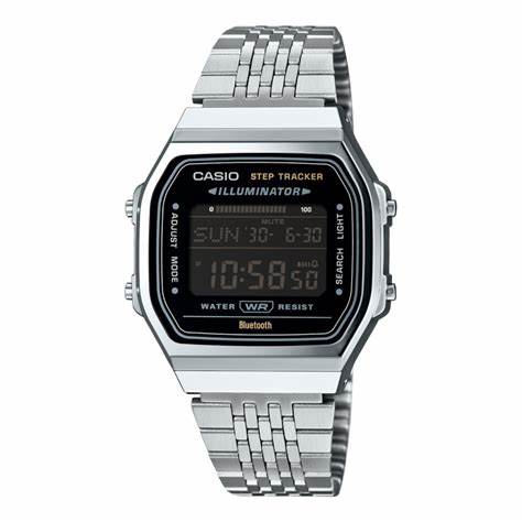 CASIO & VINTAGECasio ABL - 100WE - 1BEF Unisex Digital Watch - Black Dial, Bluetooth, Step TrackerWATCHESEcecile
