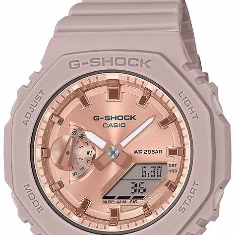 Casio G-SHOCK GMA-S2100MD-4AER Reloj analógico digital para mujer - Correa de resina de coral