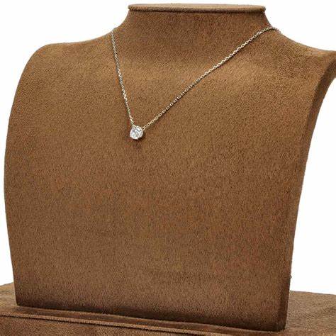 Swarovski 5636703 Stilla Pendant - Round Cut White Zirconia, Gold-Tone Plated