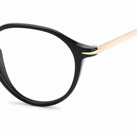 Lunettes Homme David Beckham DB 1105 2M2 49 - Monture noire et or