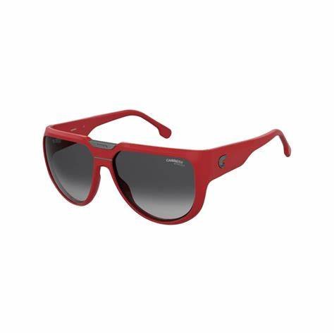 CARRERACarrera FLAGLAB 13 C9A/9O Unisex Sunglasses - Red Frame, Grey Shaded LensesEYEWEAREcecile