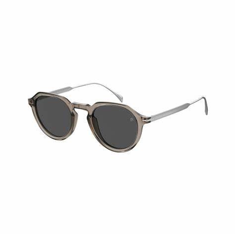 DAVID BECKHAMDavid Beckham DB 1098/S 79U - IR 49 Men's Sunglasses - Mud Grey Frame, Grey LensesEYEWEAREcecile