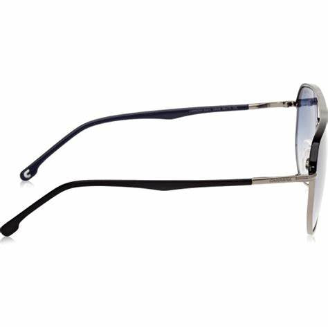 Lunettes de soleil Carrera 304/S V84-08 pour homme - monture bleu ruthénium, verres dégradés bleu foncé